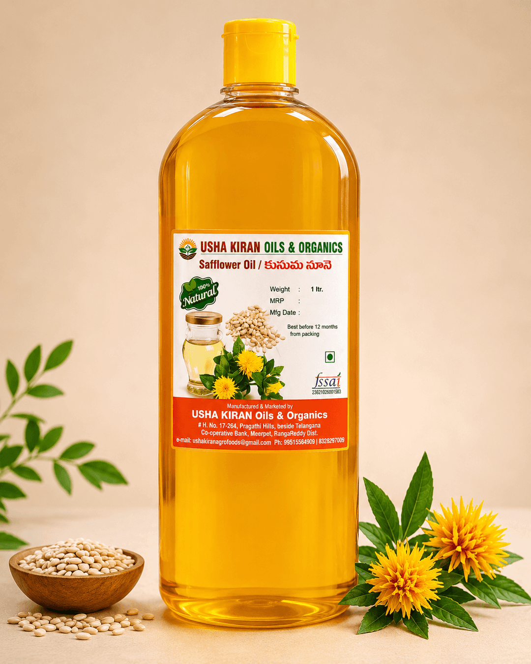 Safflower (Kardai) Oil
